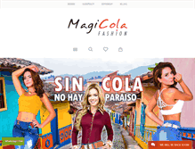 Tablet Screenshot of magicolafashion.com